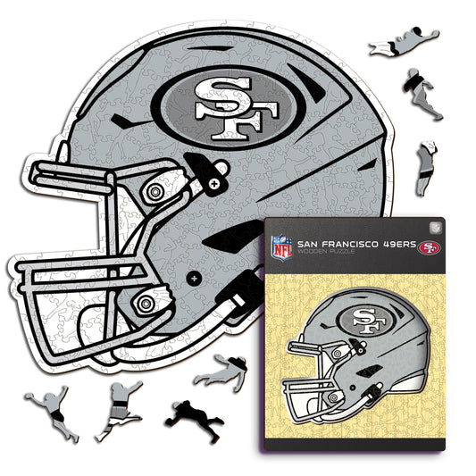 Casque San Francisco 49ers™ - Puzzle en Bois