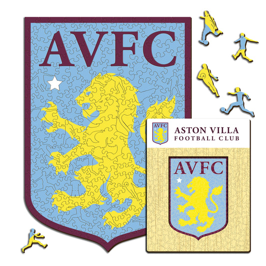 Logo Aston Villa FC® - Puzzle en Bois