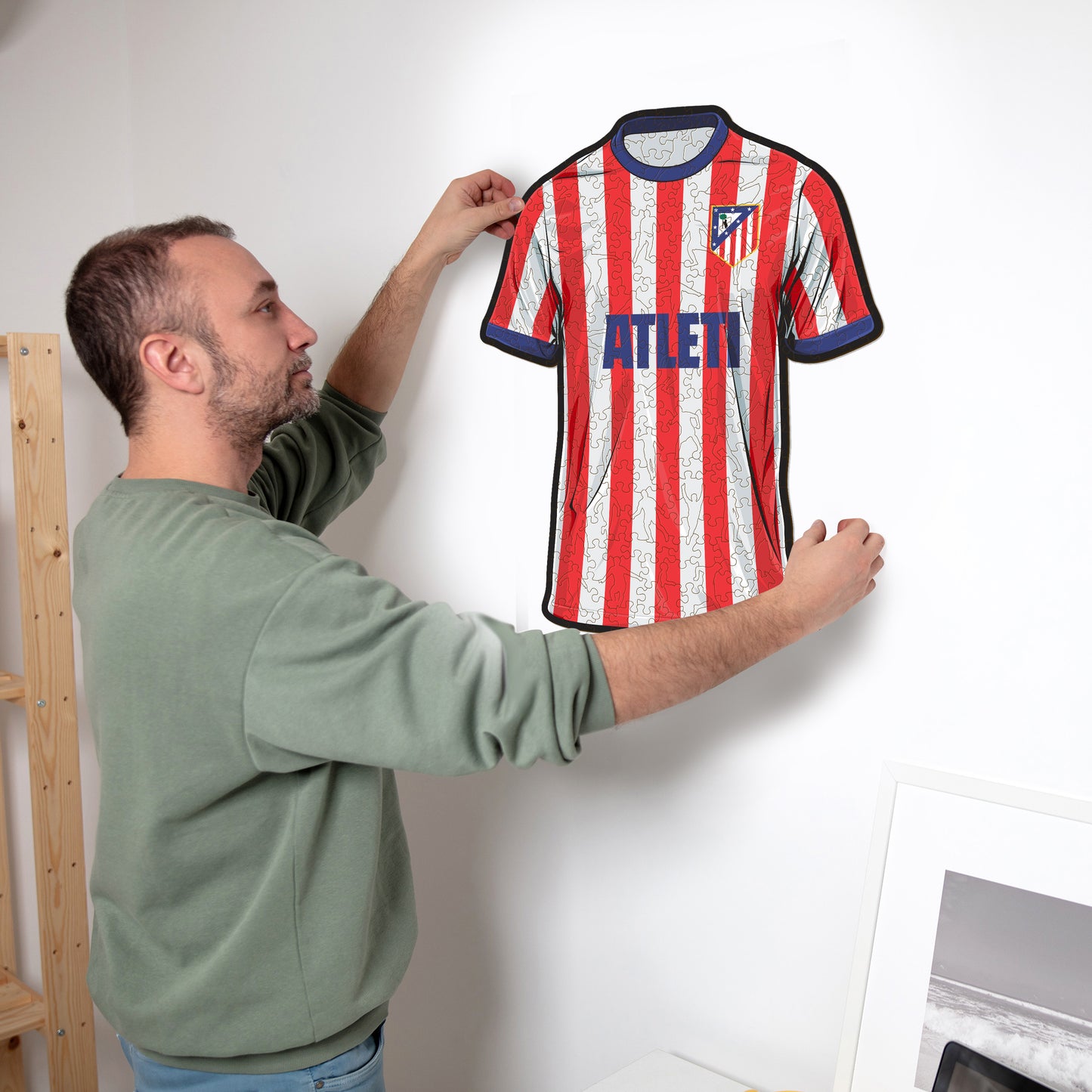 Maillot Atlético de Madrid® - Puzzle en Bois