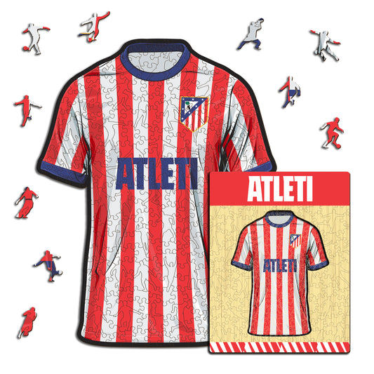 Maillot Atlético de Madrid® - Puzzle en Bois