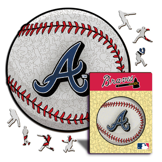 Atlanta Braves™ - Puzzle en Bois