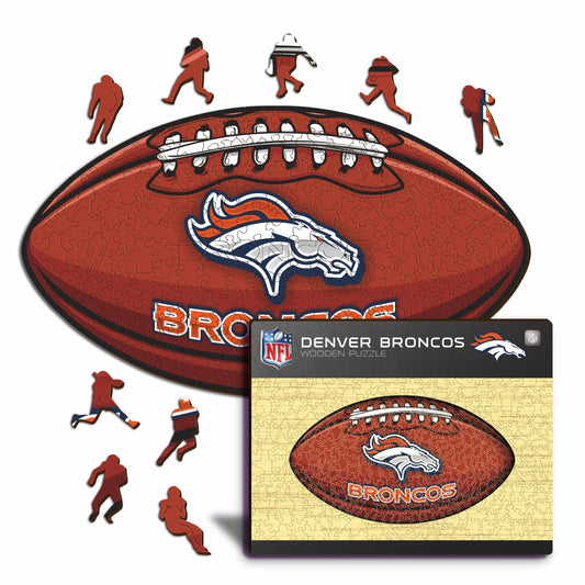 Football Denver Broncos™ - Puzzle en Bois