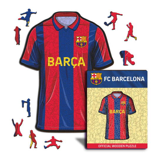 Maillot FC Barcelona® - Puzzle en Bois