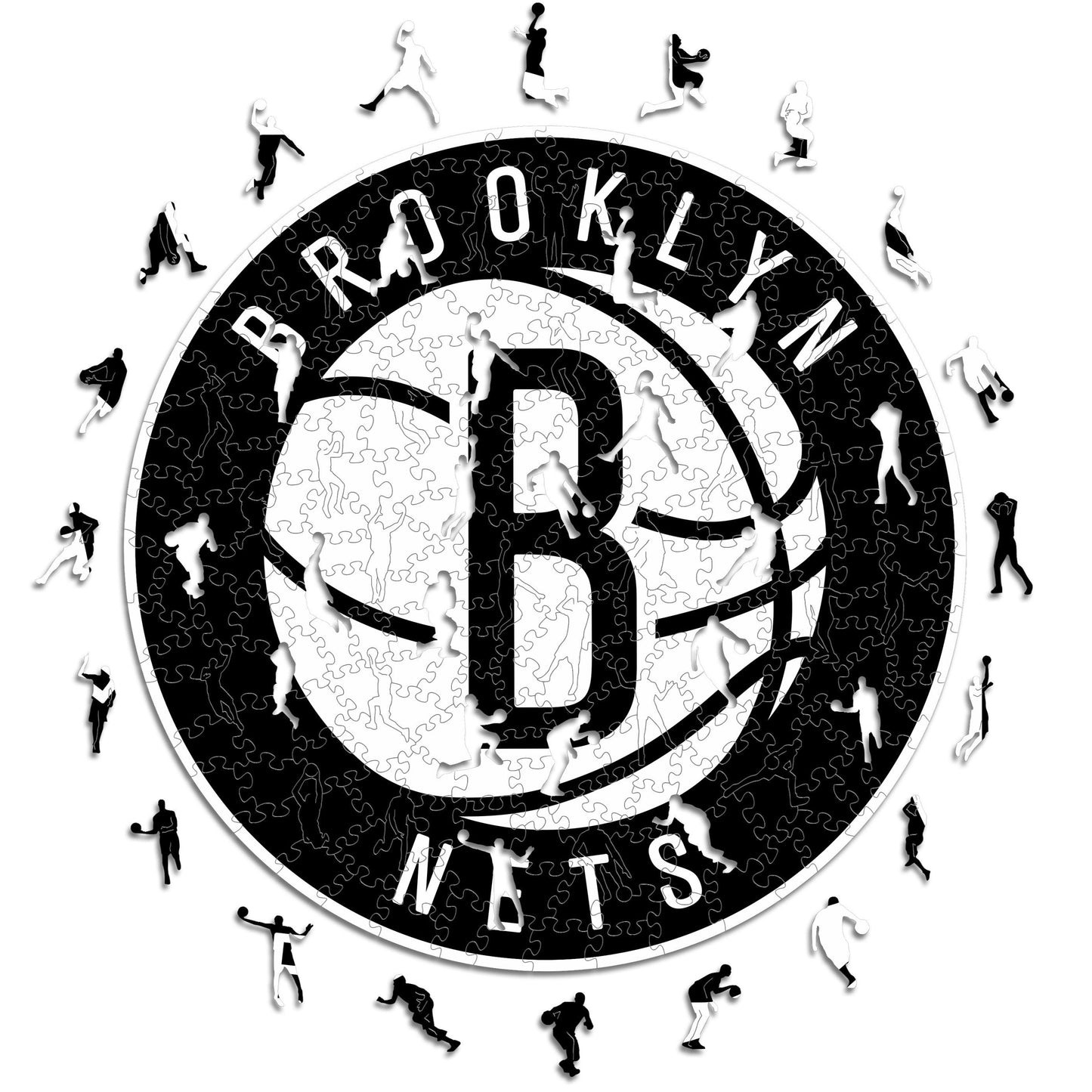 Brooklyn Nets™ - Puzzle en Bois
