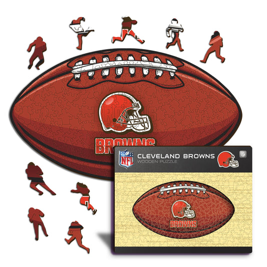 Football Cleveland Browns™ - Puzzle en Bois
