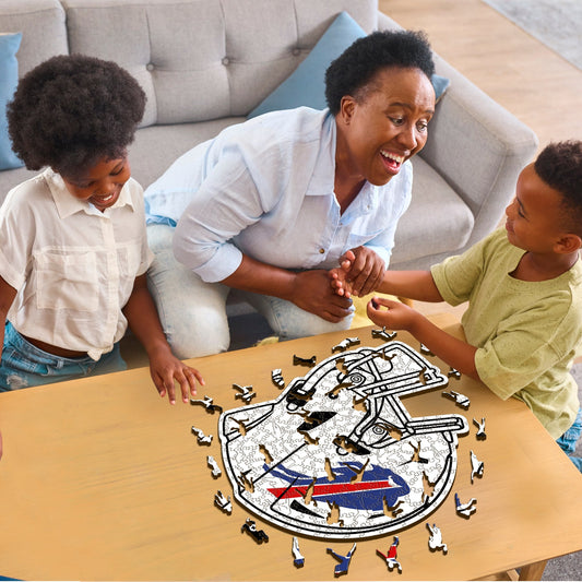 Casque Buffalo Bills™ - Puzzle en Bois