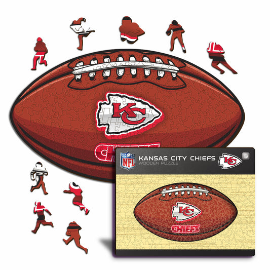 Football Kansas City Chiefs™ - Puzzle en Bois