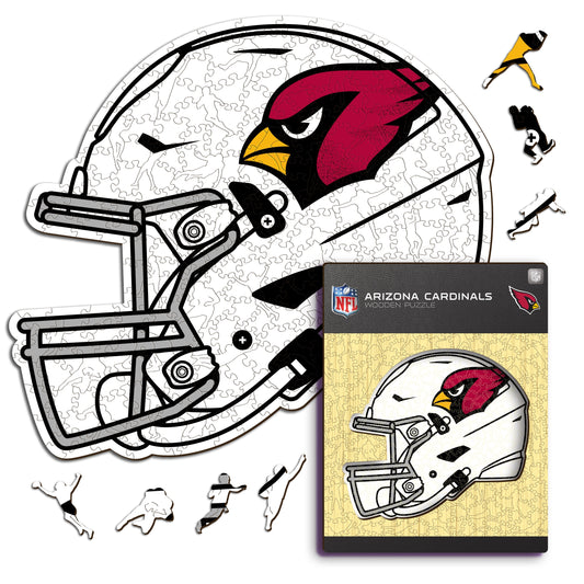 Casque Arizona Cardinals™ - Puzzle en Bois