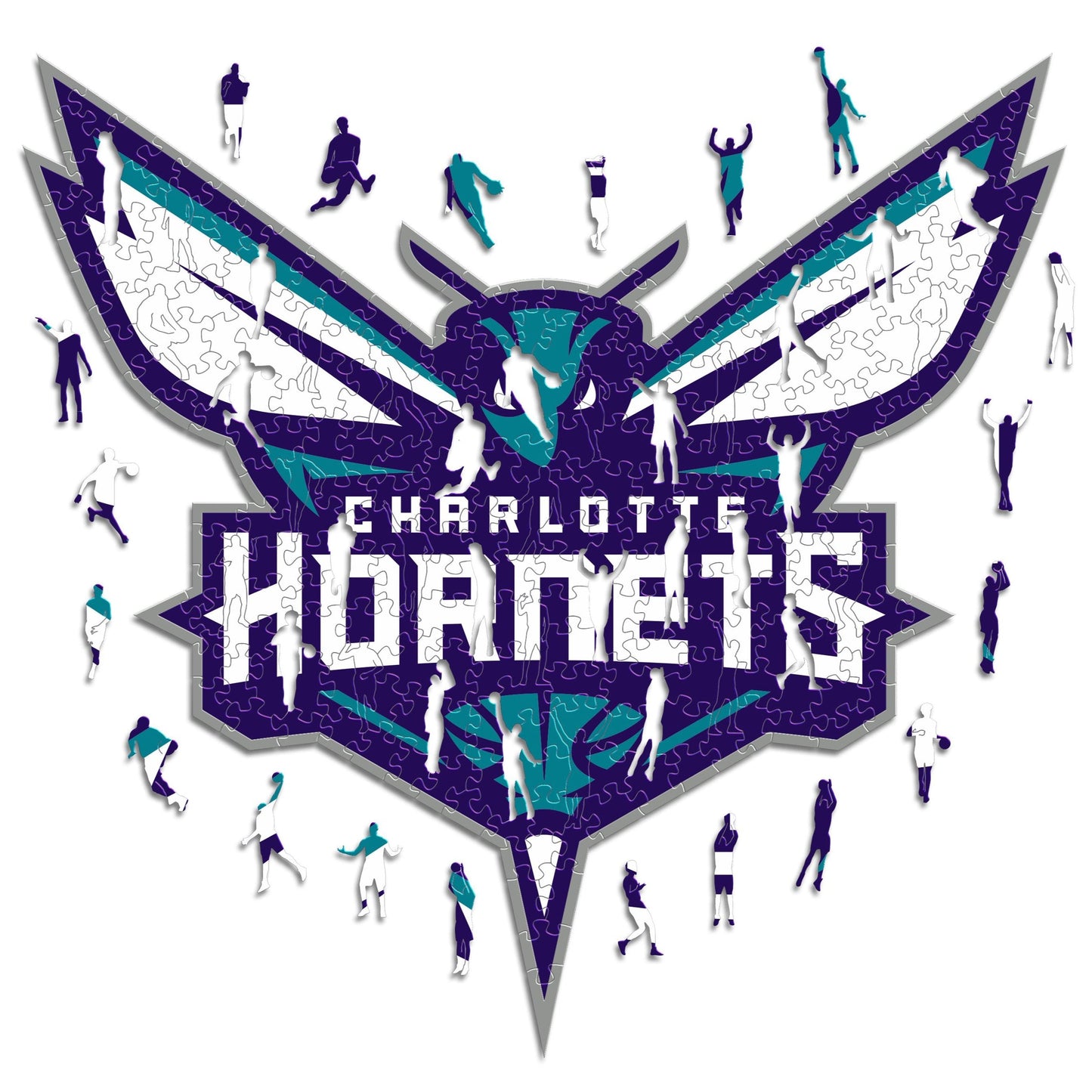 Charlotte Hornets™ - Puzzle en Bois