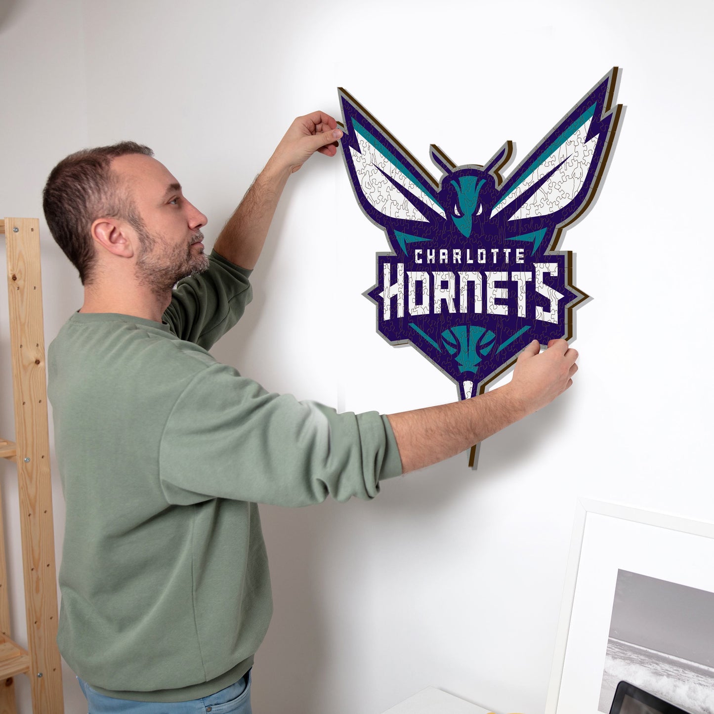 Charlotte Hornets™ - Puzzle en Bois