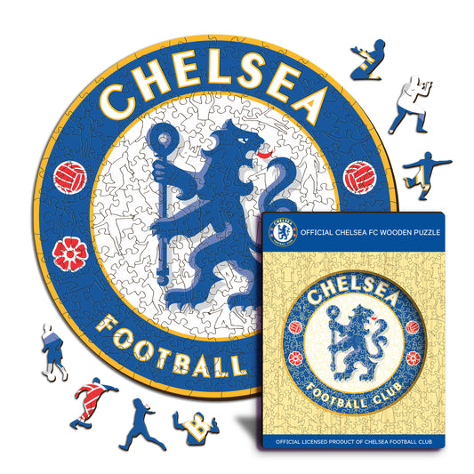 Logo Chelsea FC® - Puzzle en Bois
