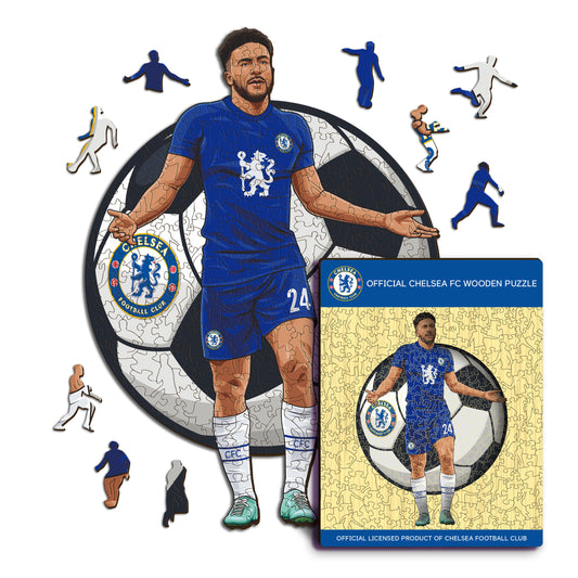 Reece James - Puzzle en Bois