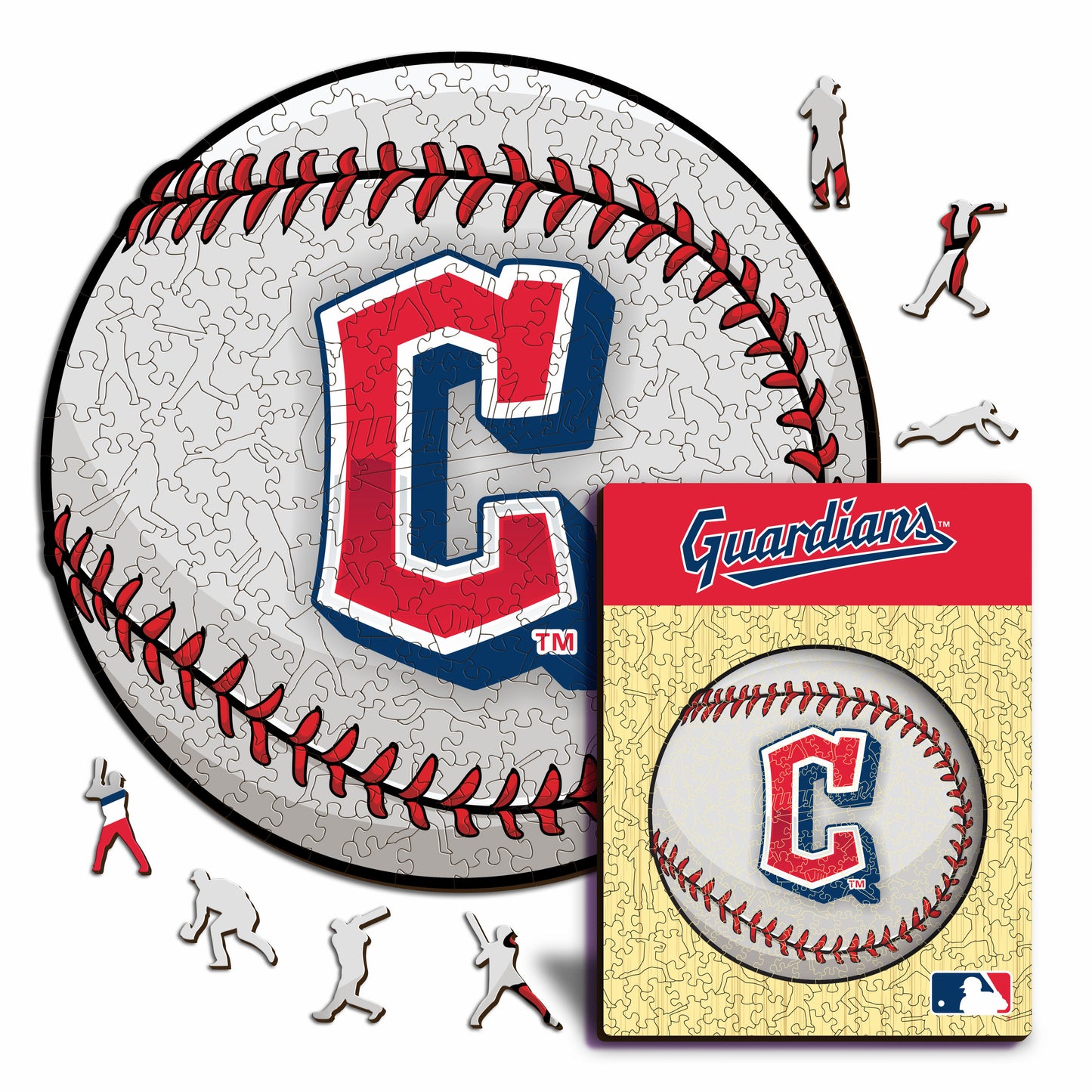 Cleveland Guardians™ - Puzzle en Bois