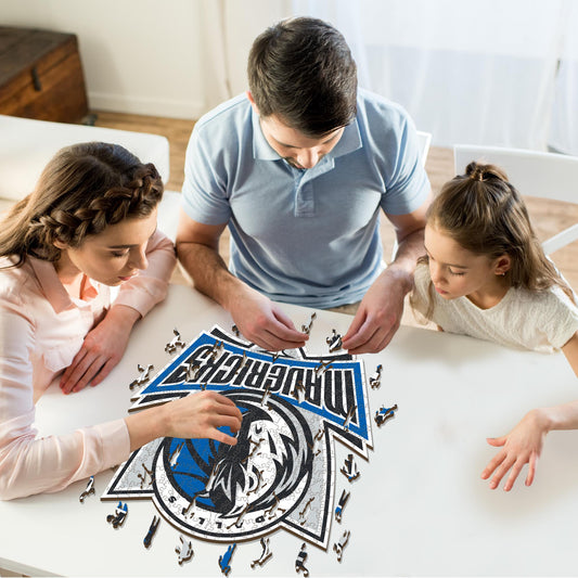 Dallas Mavericks™ - Puzzle en Bois