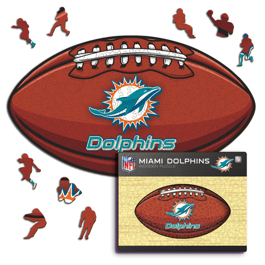 Football Miami Dolphins™ - Puzzle en Bois