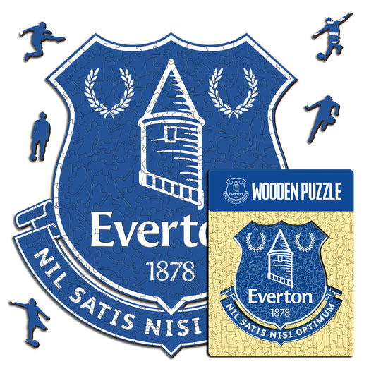 Logo Everton FC® - Puzzle en Bois
