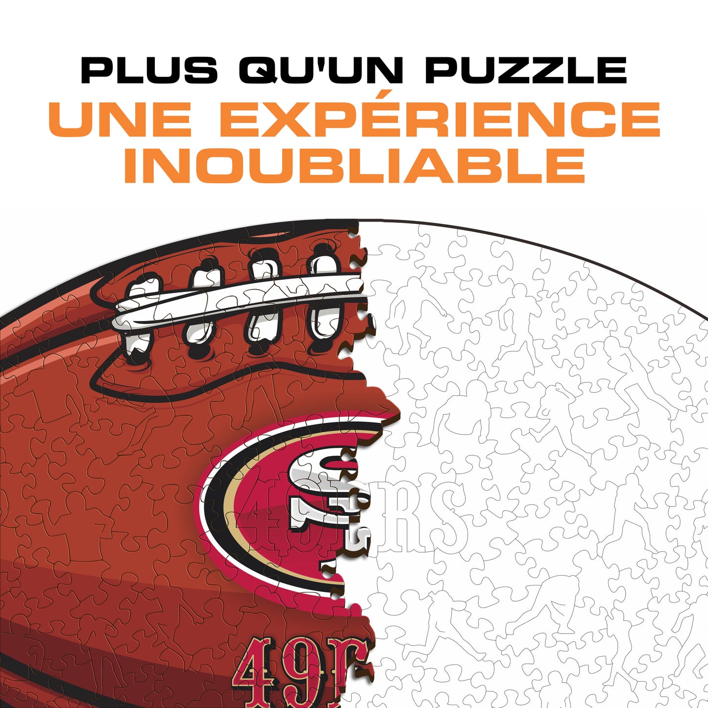 Football San Francisco 49ers™ - Puzzle en Bois