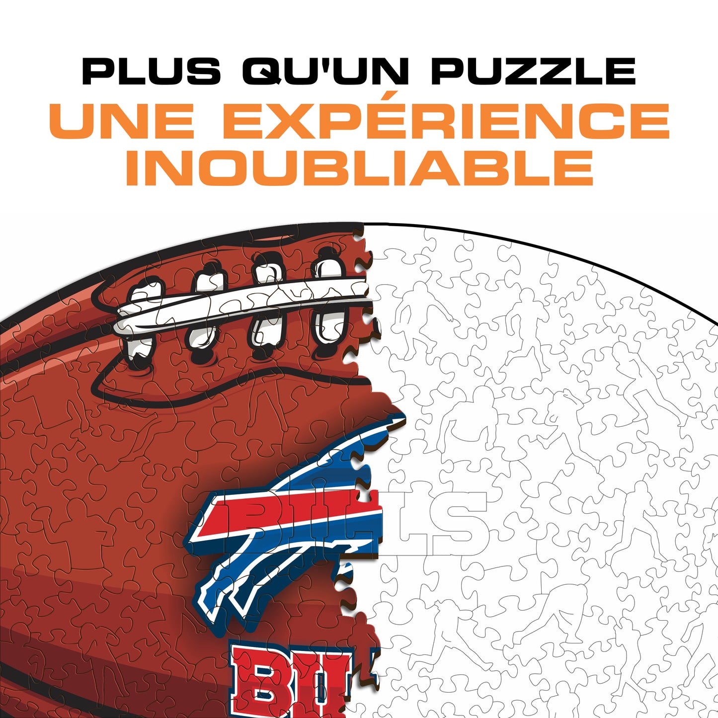 Football Buffalo Bills™ - Puzzle en Bois