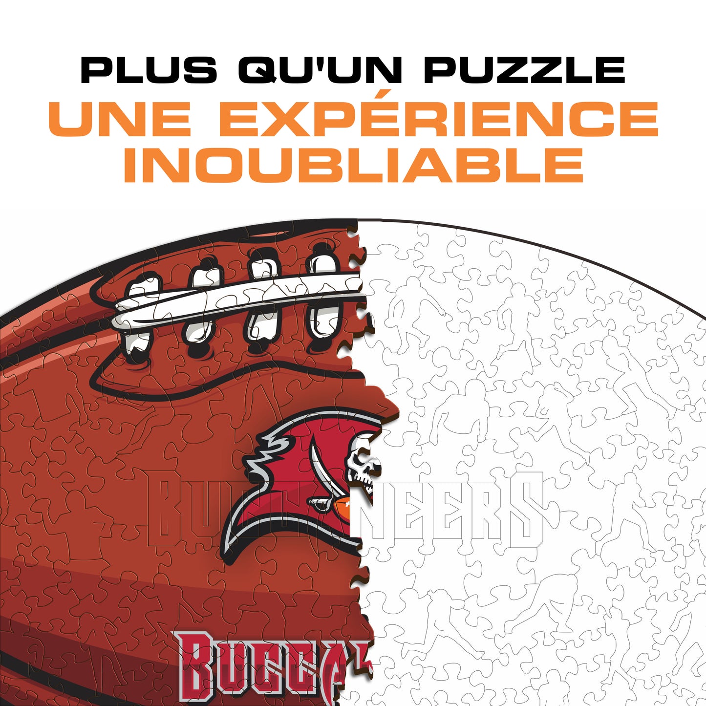 Football Tampa Bay Buccaneers™ - Puzzle en Bois