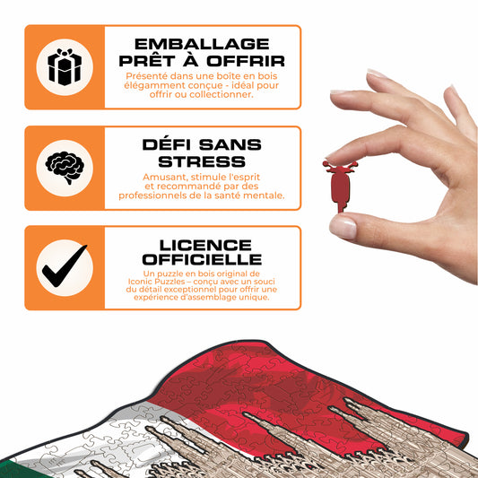 Cathédrale de Milan - Puzzle en Bois