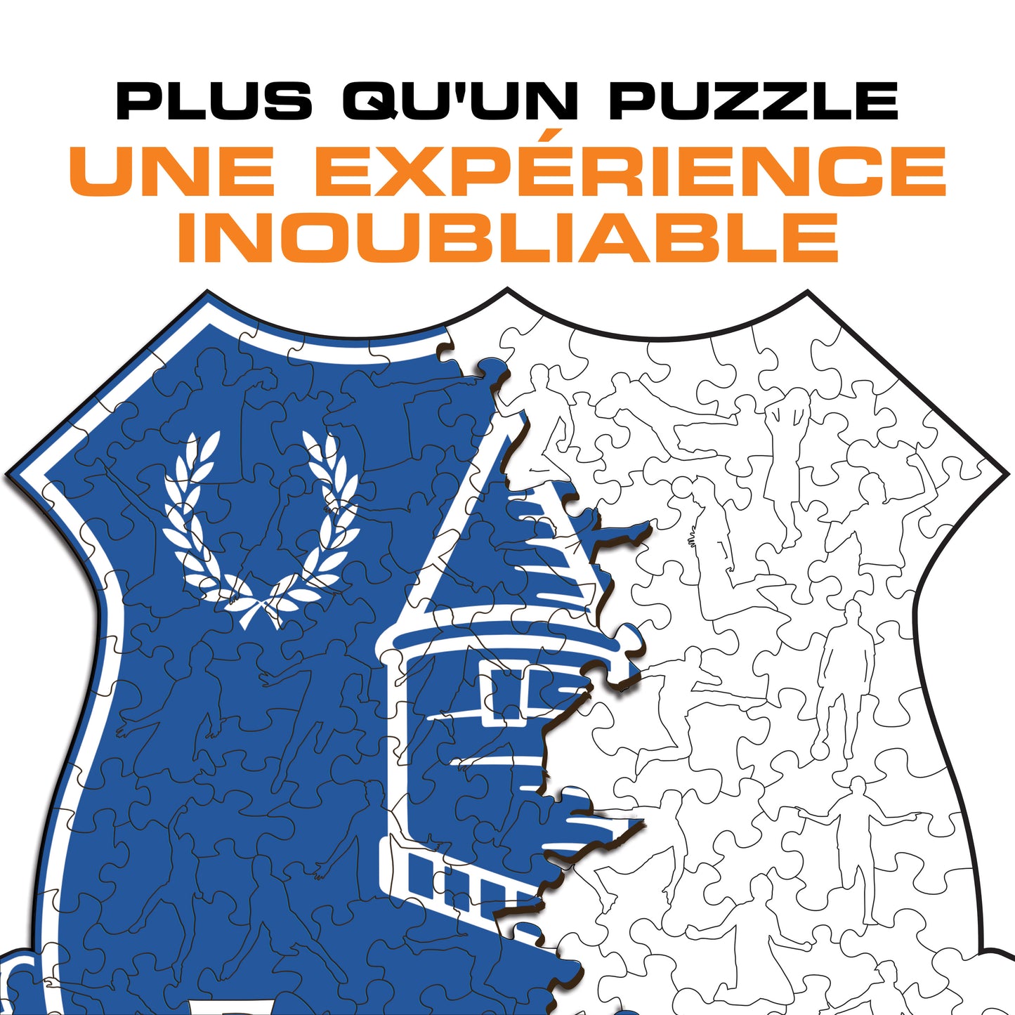 Logo Everton FC® - Puzzle en Bois