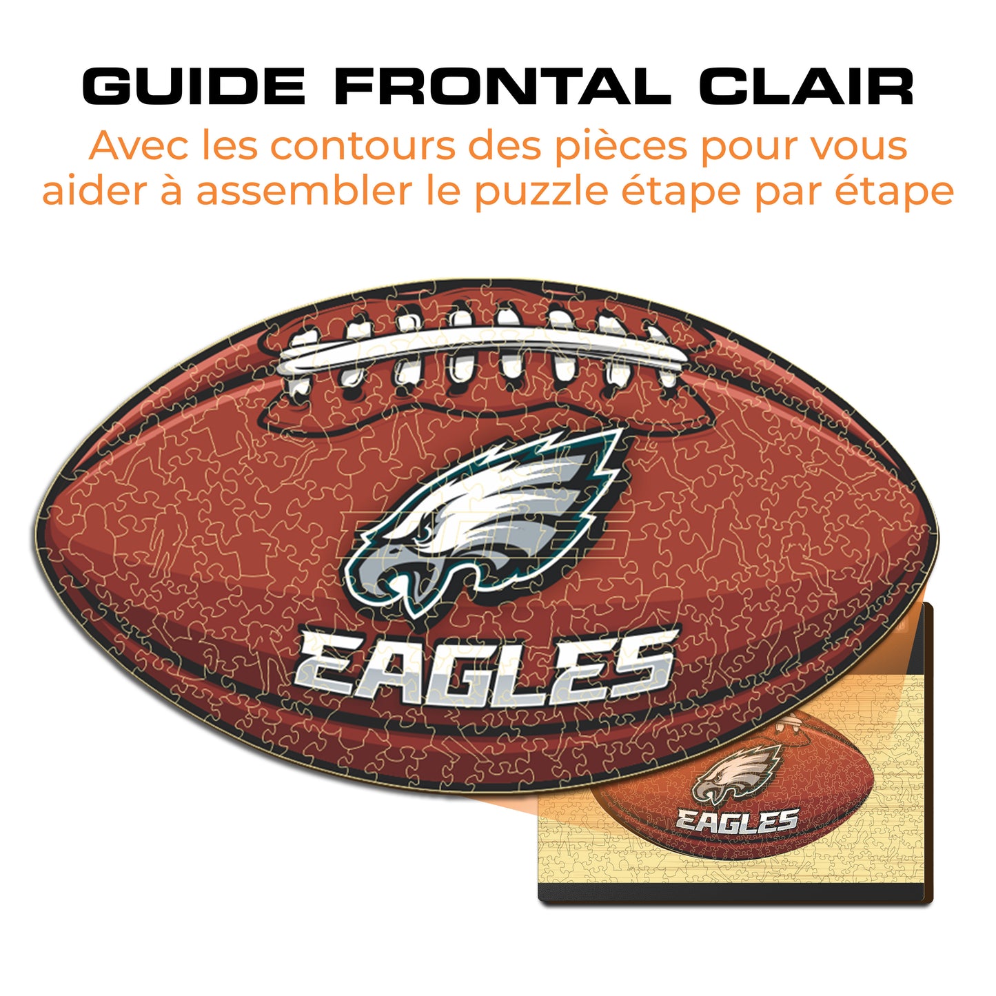 Football Philadelphia Eagles™ - Puzzle en Bois