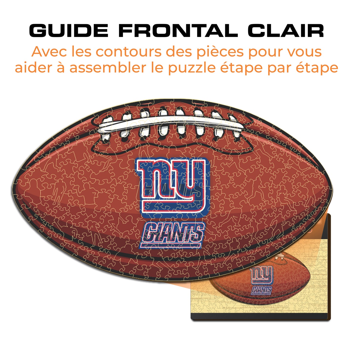 Football New York Giants™ - Puzzle en Bois