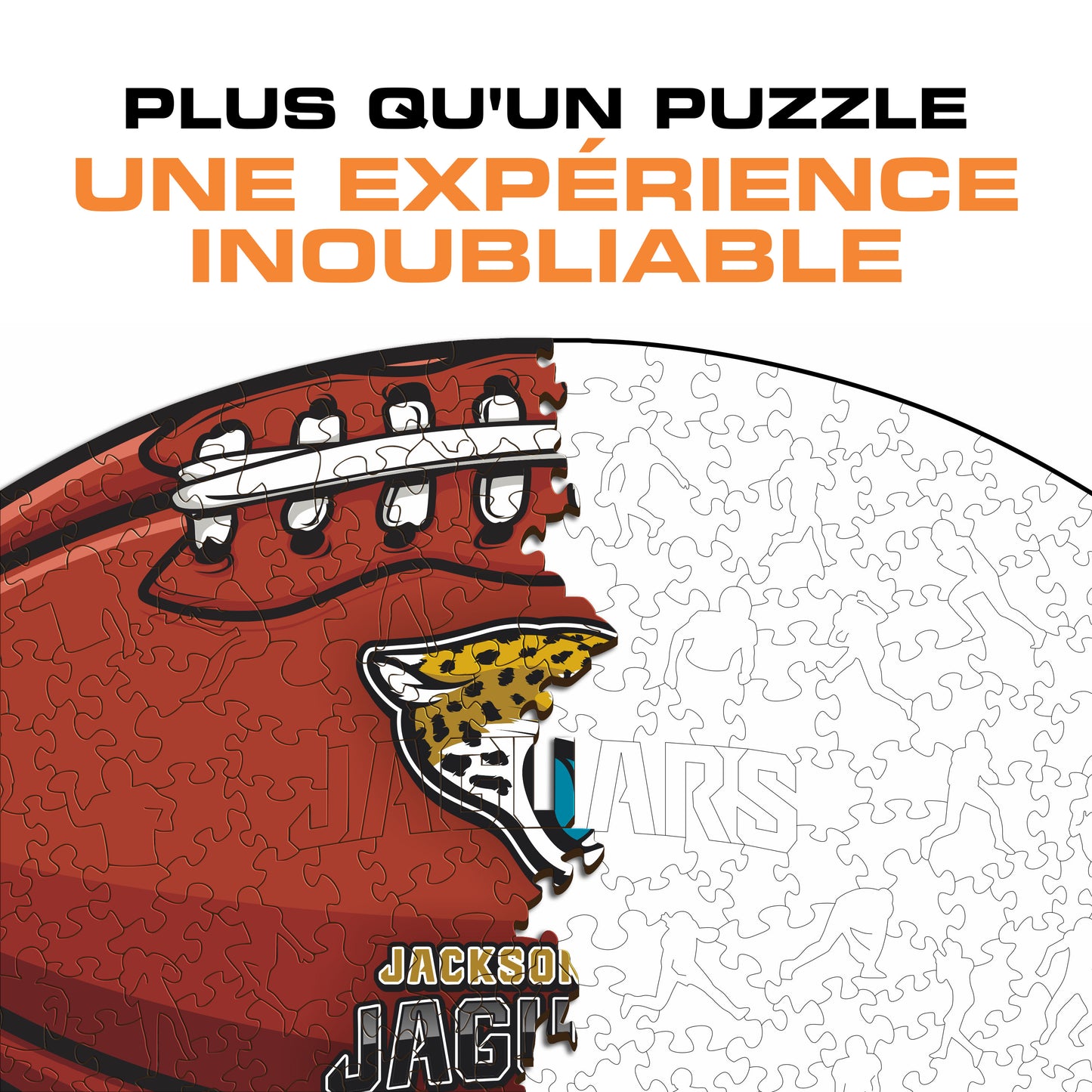 Football Jacksonville Jaguars™ - Puzzle en Bois