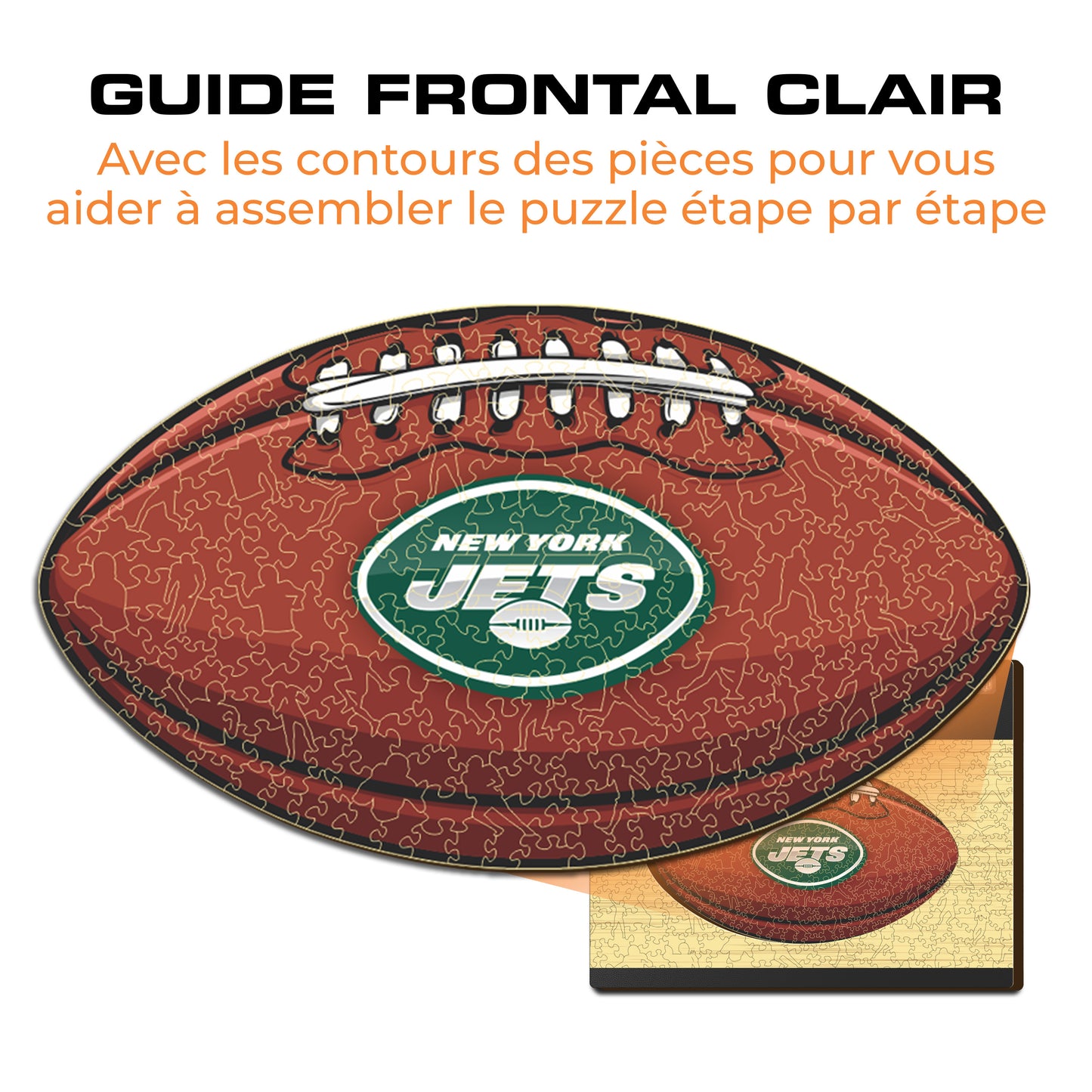 Football New York Jets™ - Puzzle en Bois