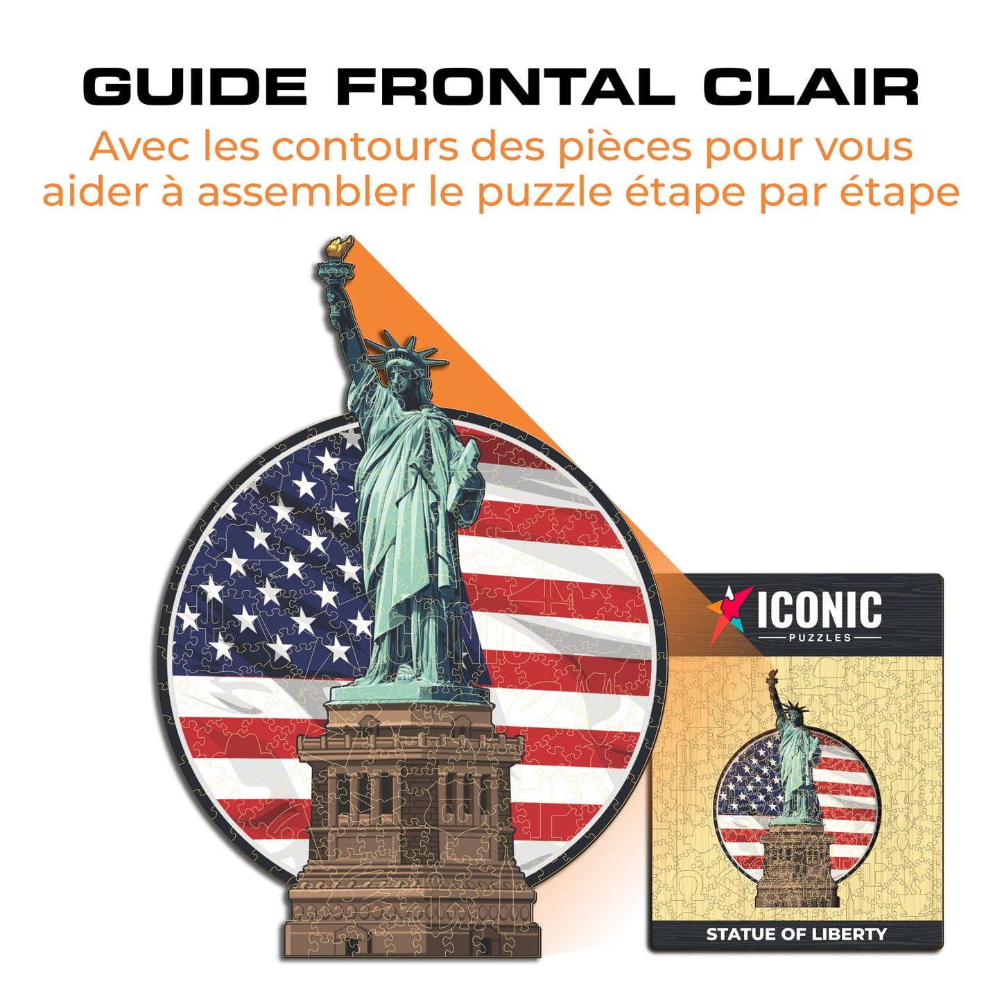 Statue de la Liberté - Puzzle en Bois