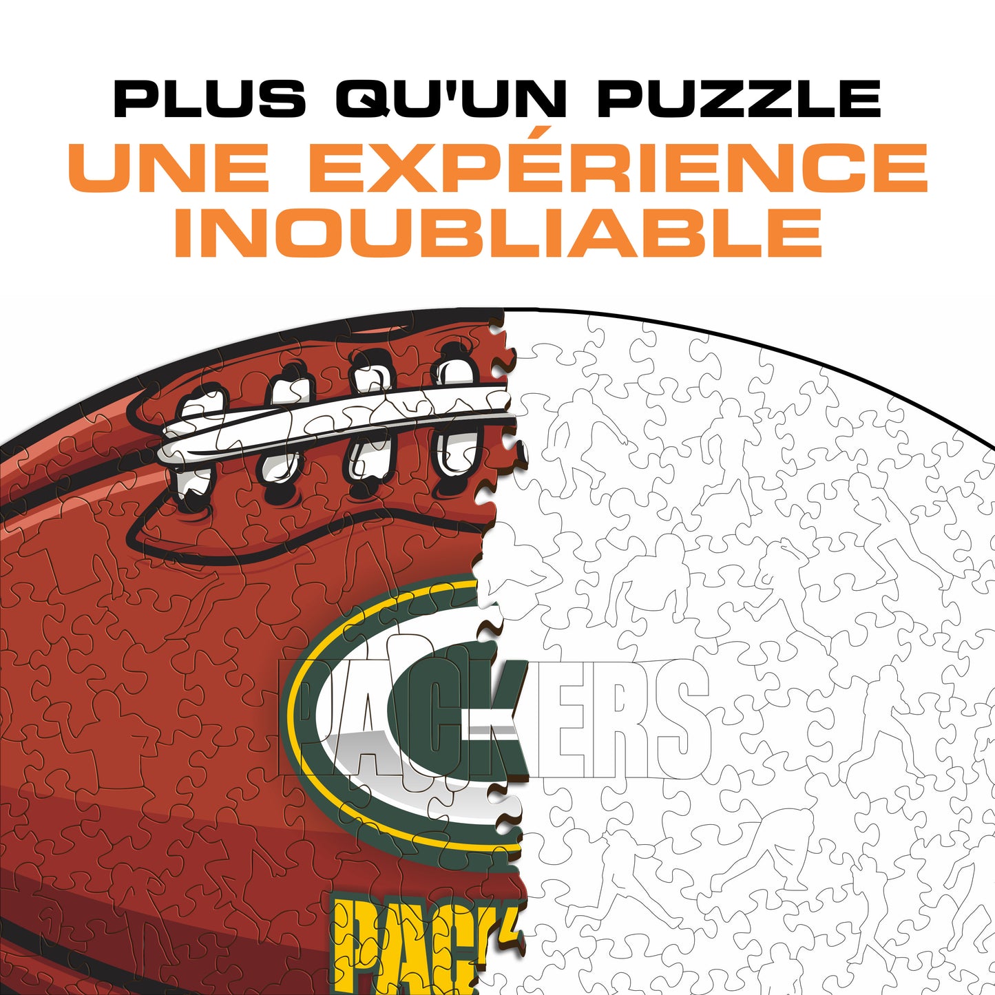 Football Green Bay Packers™ - Puzzle en Bois