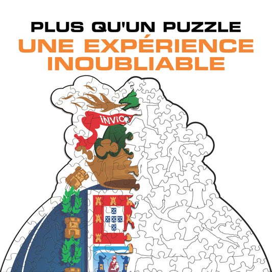 Logo FC Porto® - Puzzle en Bois