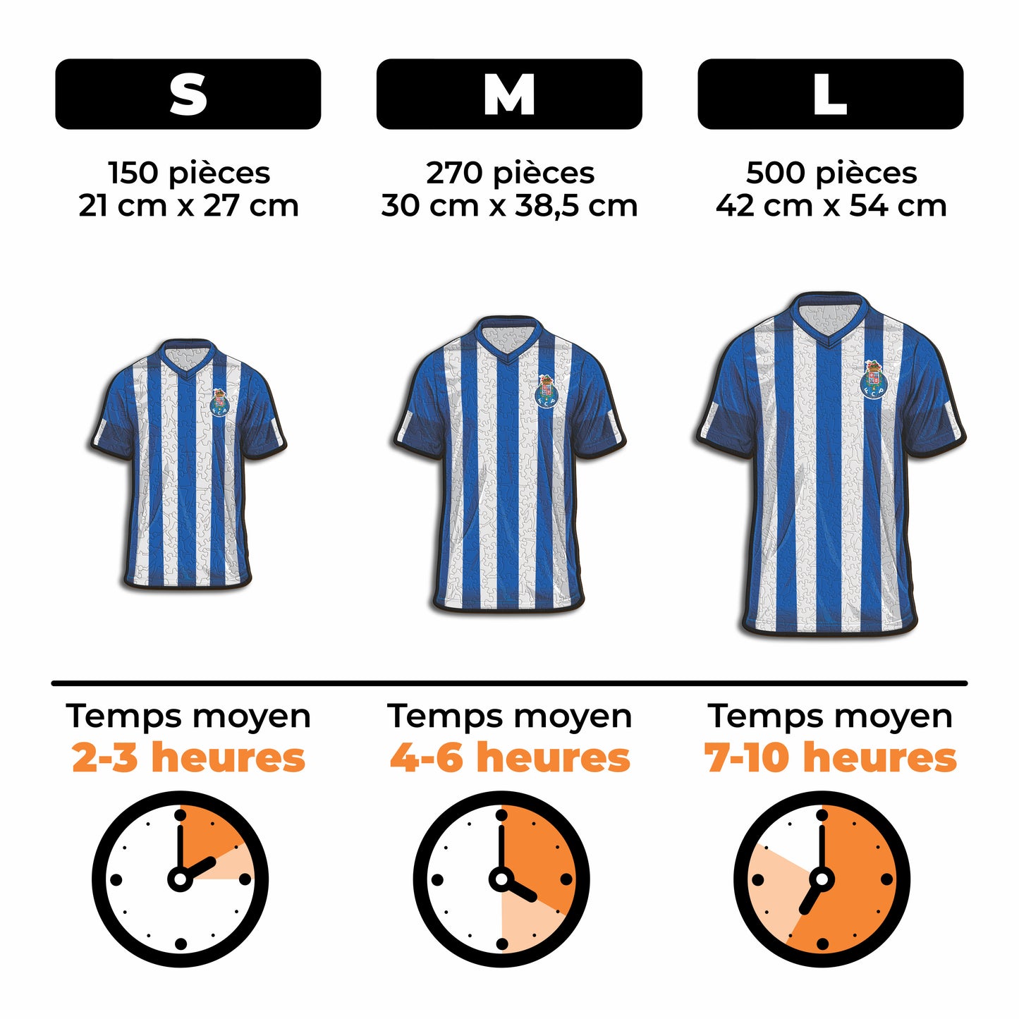 Maillot FC Porto® - Puzzle en Bois