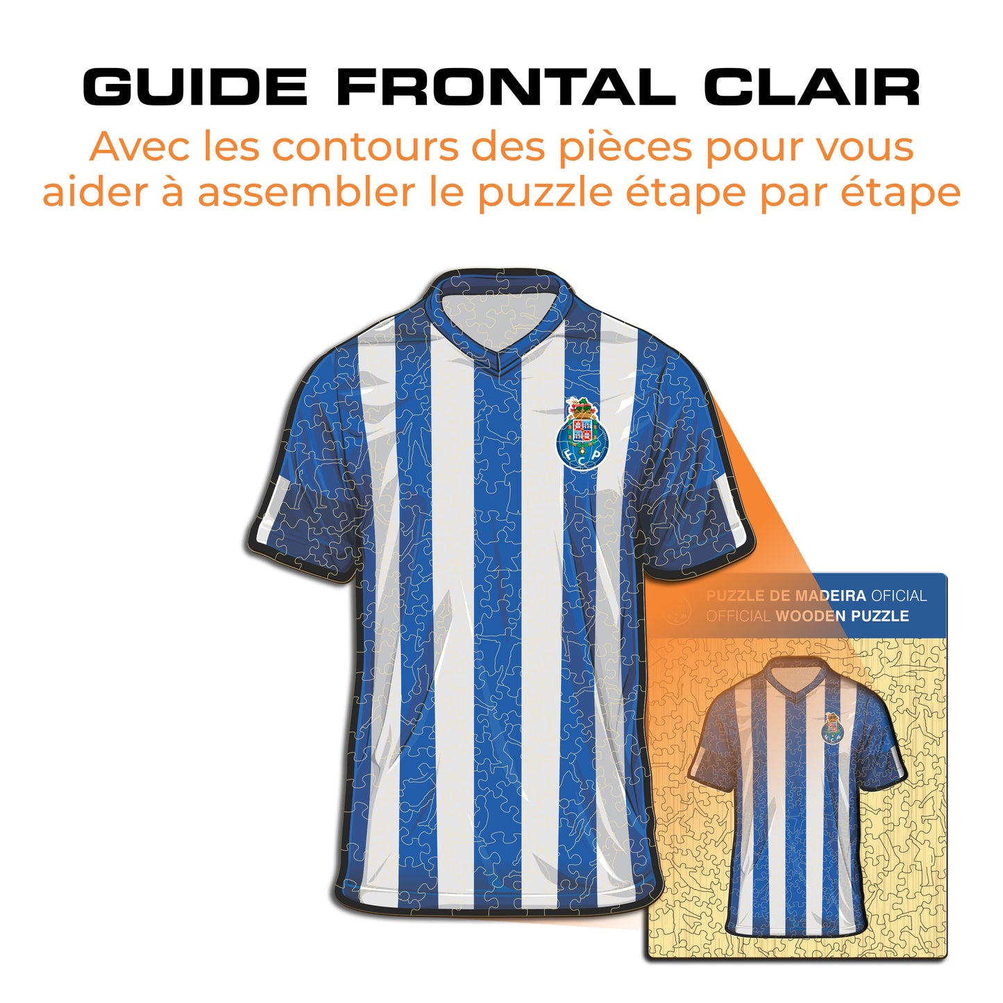 Maillot FC Porto® - Puzzle en Bois