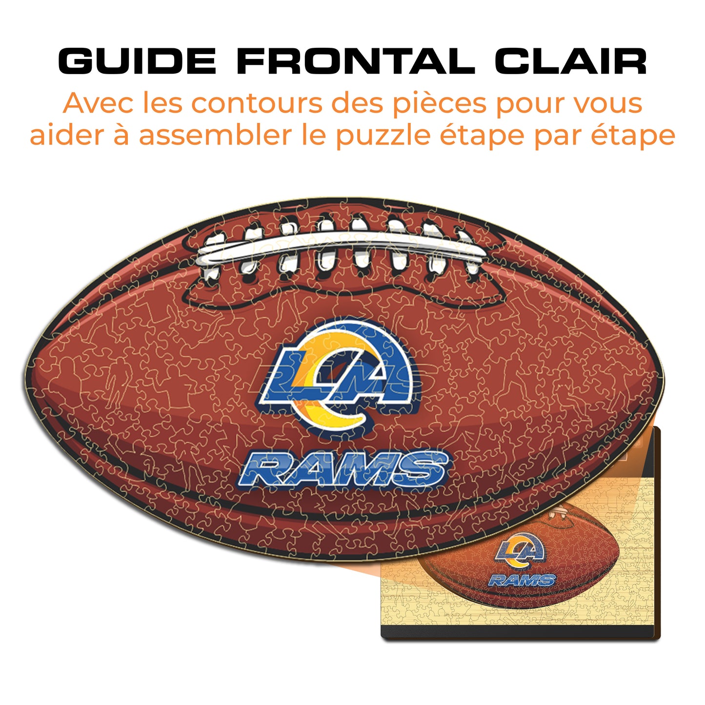 Football Los Angeles Rams™ - Puzzle en Bois