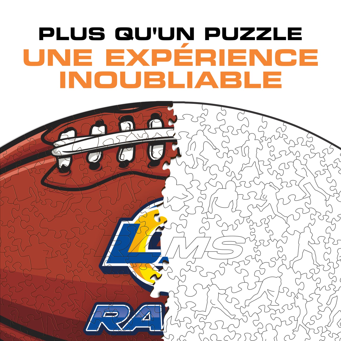 Football Los Angeles Rams™ - Puzzle en Bois
