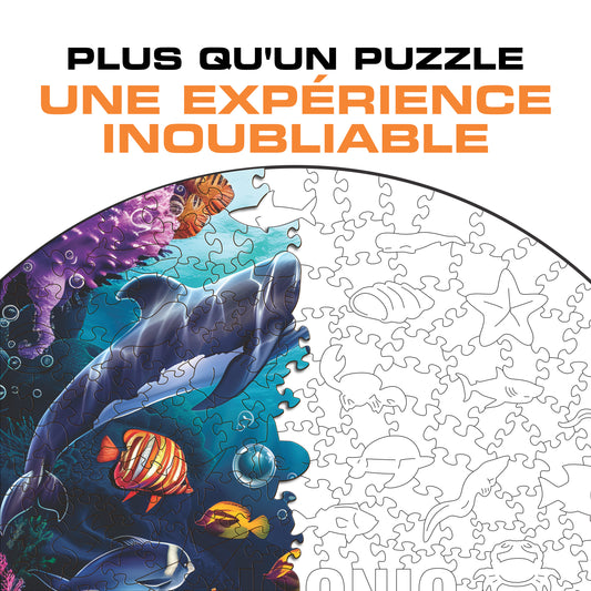 Animaux Marins - Puzzle en Bois