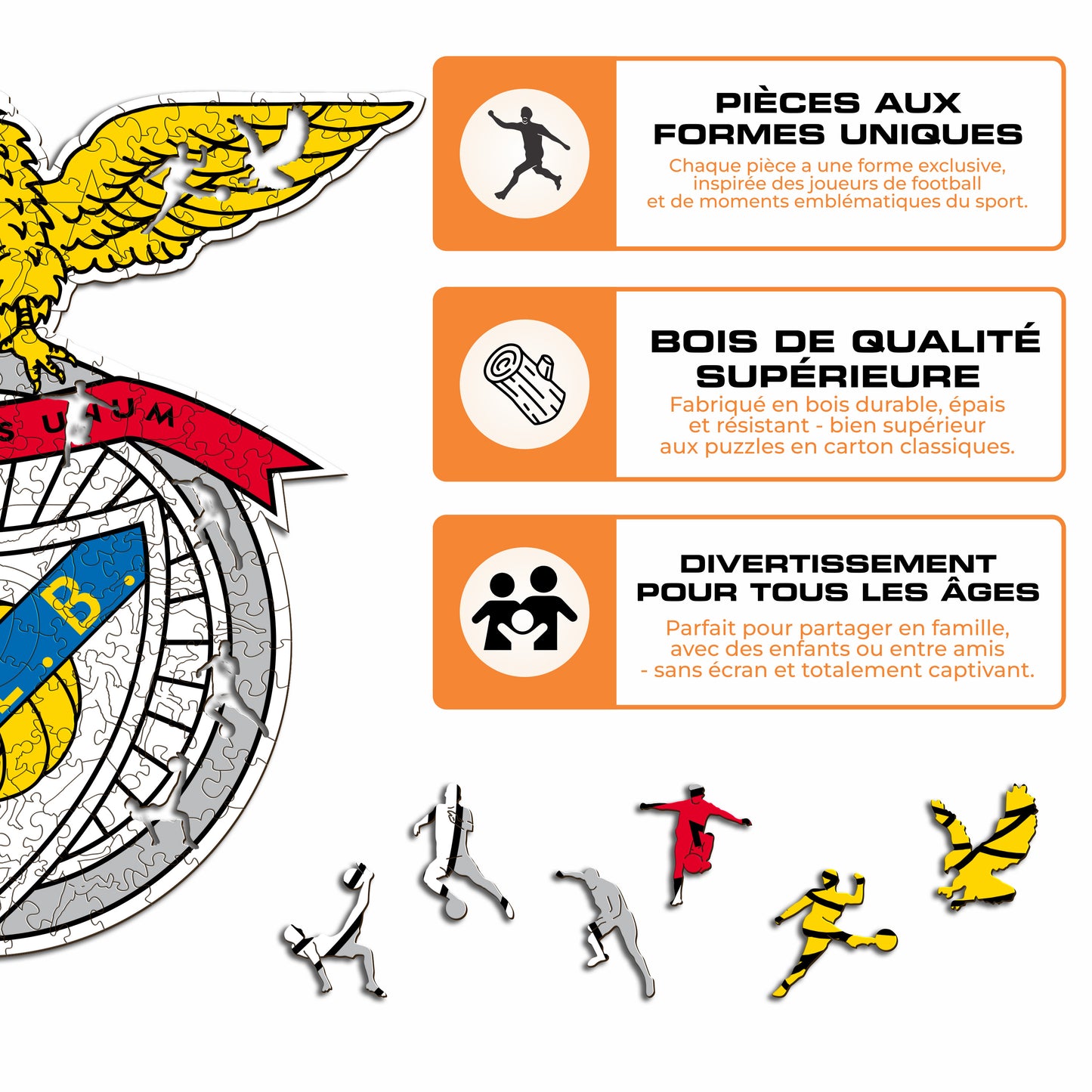 2 PACK SL Benfica® Logo + Estádio
