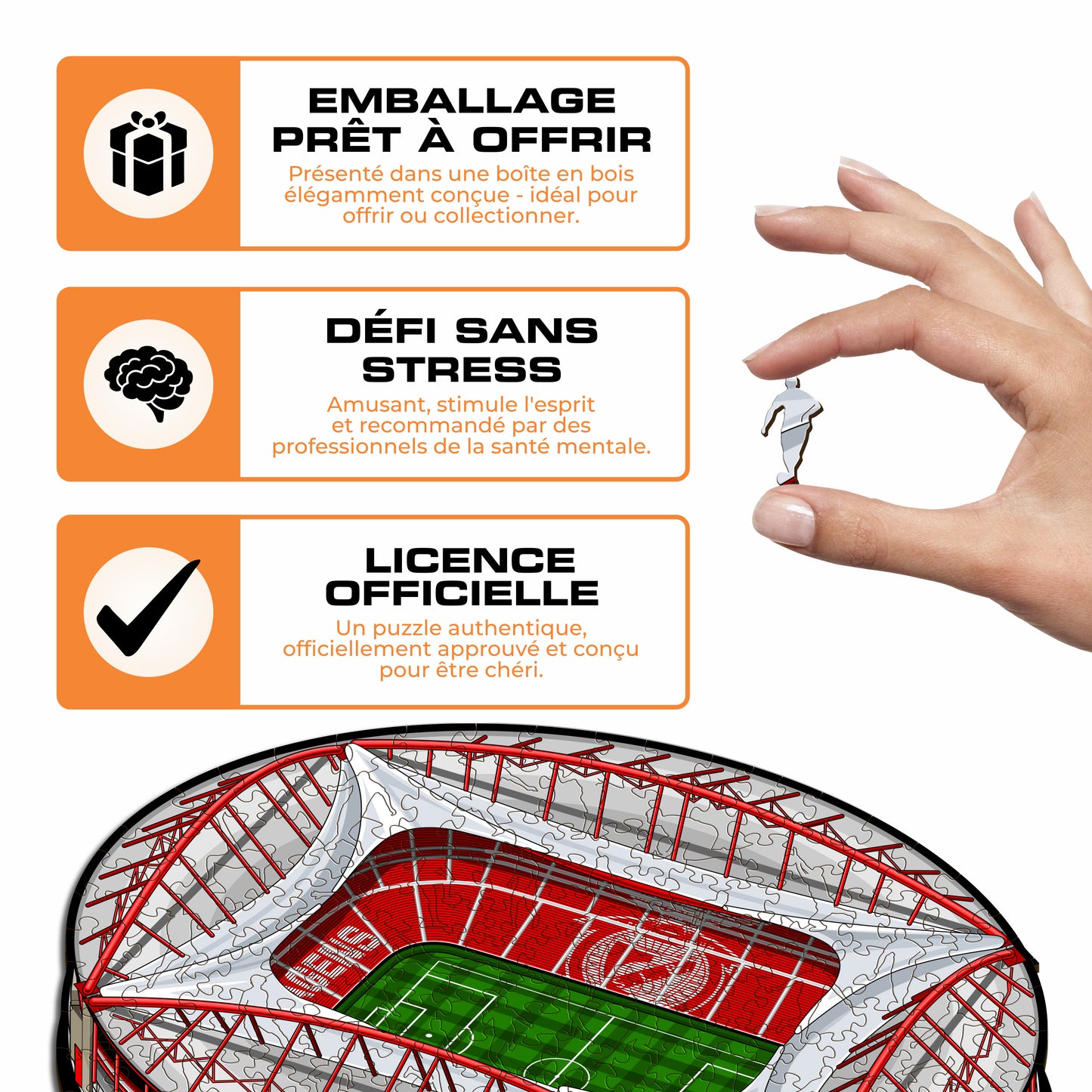2 PACK SL Benfica® Eusebio + Estádio