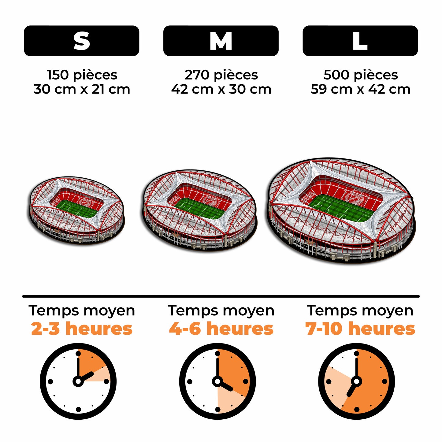 Estádio do SL Benfica® - Puzzle en Bois
