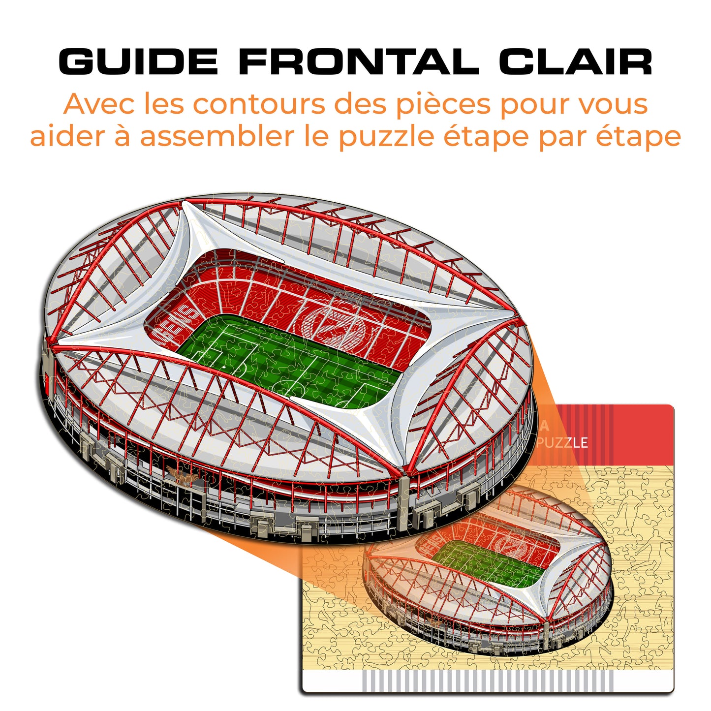 2 PACK SL Benfica® Eusebio + Estádio