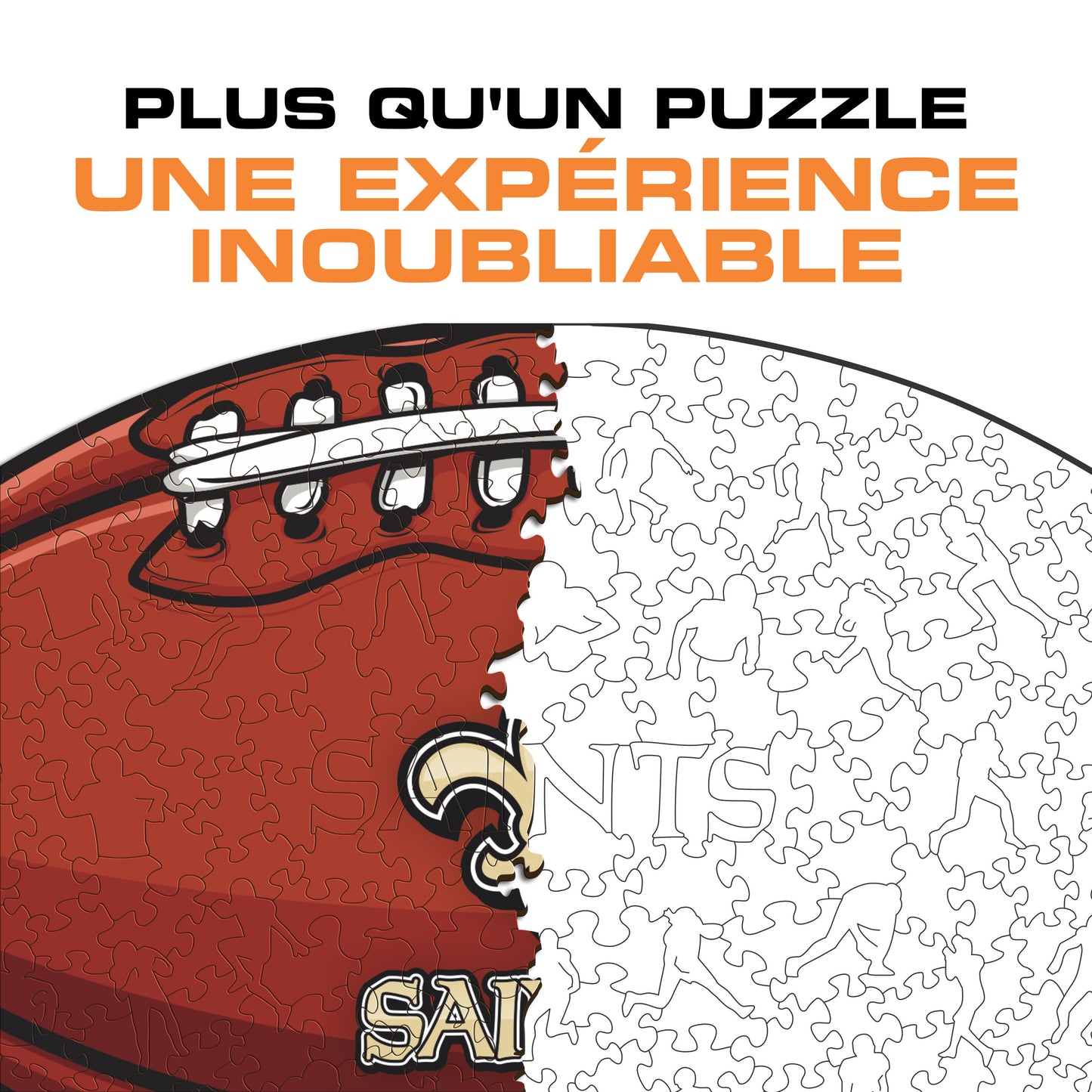 Football New Orleans Saints™ - Puzzle en Bois