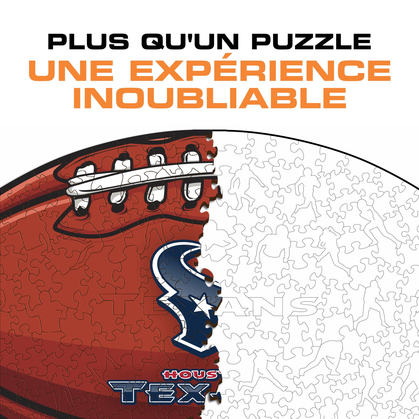 Football Houston Texans™ - Puzzle en Bois