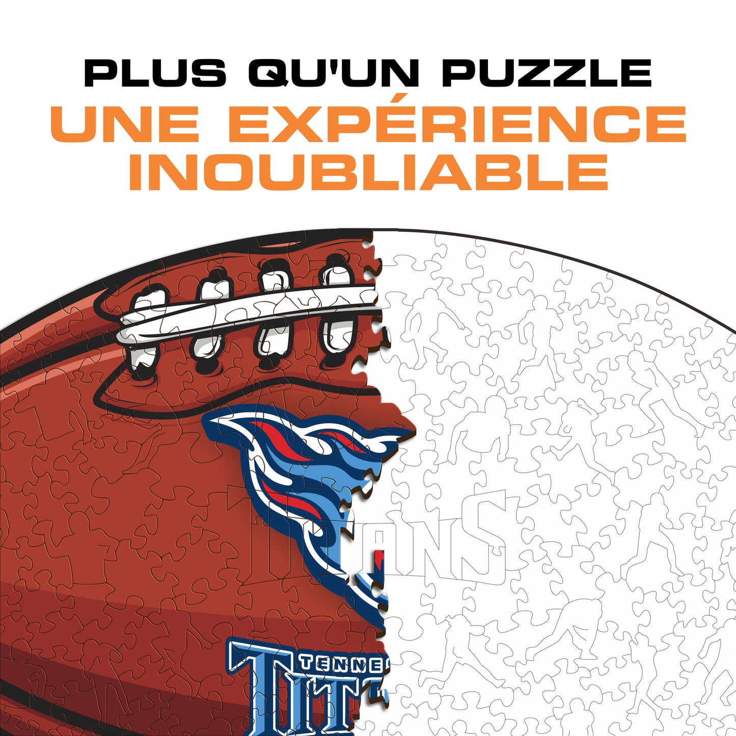 Football Tennessee Titans™ - Puzzle en Bois