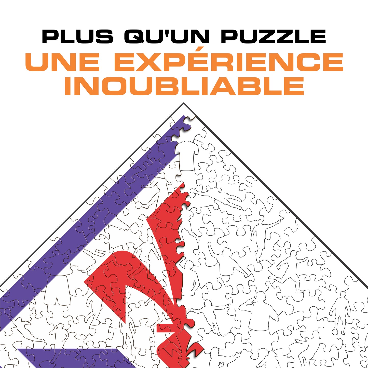 Logo ACF Fiorentina® - Puzzle en Bois