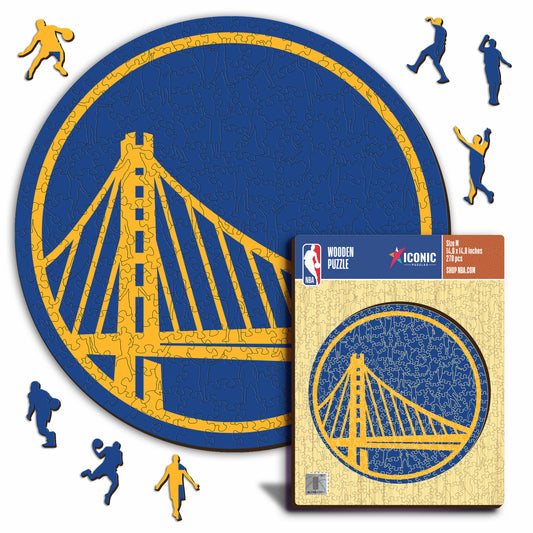 Golden State Warriors™ - Puzzle en Bois