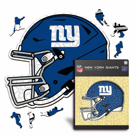 Casque New York Giants™ - Puzzle en Bois