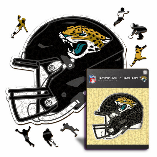Casque Jacksonville Jaguars™ - Puzzle en Bois