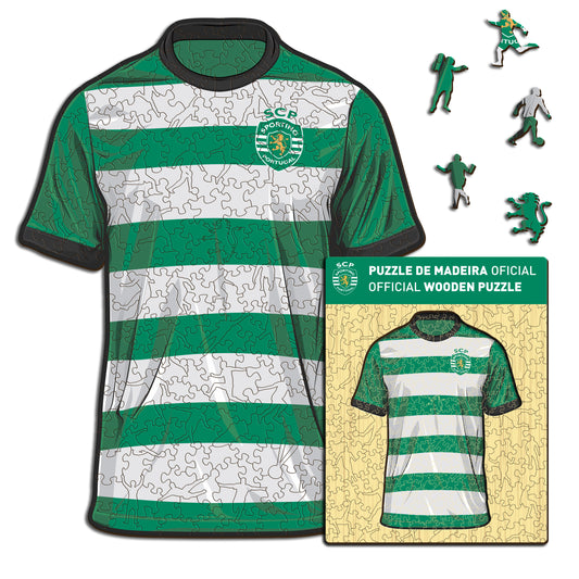 Maillot Sporting CP® - Puzzle en Bois