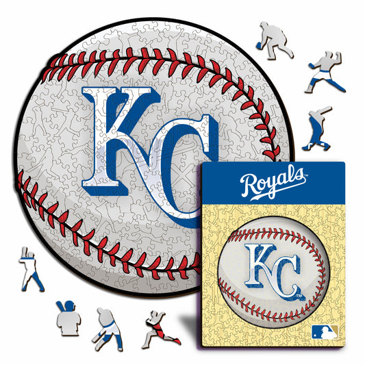 Kansas City Royals™ - Puzzle en Bois